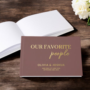 Nos gens préférés Terracotta minimaliste Mariage