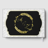 Nos invités Faux Emboss Blanc/Noir (Verso)