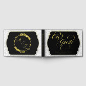 Nos invités Faux Emboss Blanc/Noir (Complet)