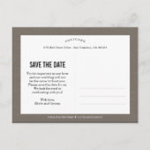 Nos Moments Enregistrer La Date Carte Postale - Pe (Dos)