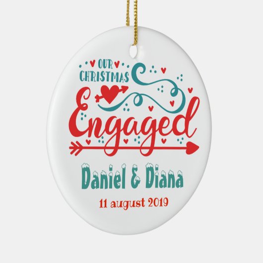 Nos ornements d'arbre engagés premier par Noël (Droite)