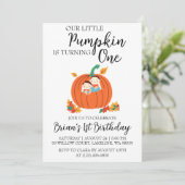 nos petites invitations d'anniversaire de citrouil (Debout devant)