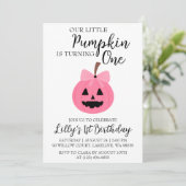 nos petites invitations d'anniversaire de citrouil (Debout devant)