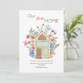 Nos premières cartes de Faire-part mobiles à domic (Debout devant)