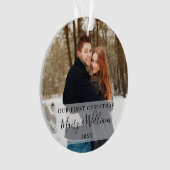 Nos premières photos de Noël en couple (devant)