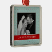 Nos premiers ornements de vacances de photo de (Droite)