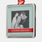 Nos premiers ornements de vacances de photo de (Gauche)