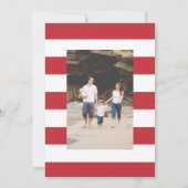 Nos souvenirs Carte photo de vacances (Dos)