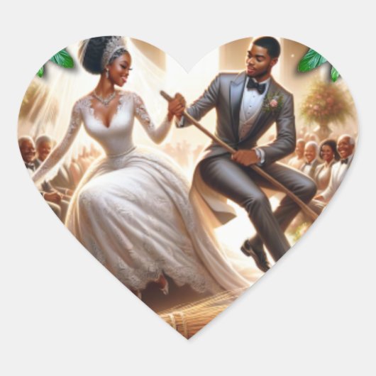 Nos Stickers Bliss du jour du mariage (Devant)