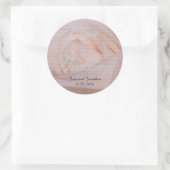 Nos Stickers Enveloppe Rose Mariage (Sac)
