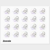 Nos Stickers Mariages Enveloppe Sceau (Feuille)