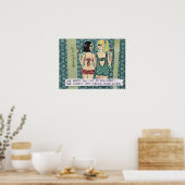 NOS TÊTES CONTRE NOS COEURS MAUVAIS POSTER D'ART D (Cuisine)