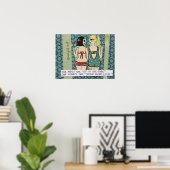 NOS TÊTES CONTRE NOS COEURS MAUVAIS POSTER D'ART D (Bureau à domicile)