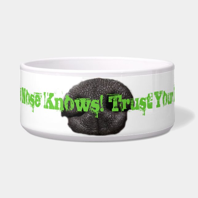 Nose Dog Bowl Voerbakje (Voorkant)