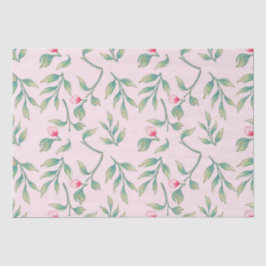 Nosegay Pink Floral Weefselpapier Tissuepapier