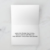NOSEY ME - 40e CARTE D'ANNIVERSAIRE (Intérieur)