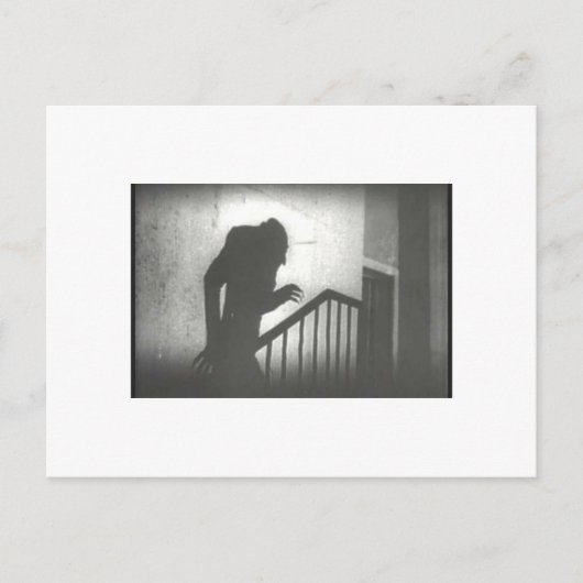 Nosferatu Crawling the Stairs Briefkaart (Voorkant)