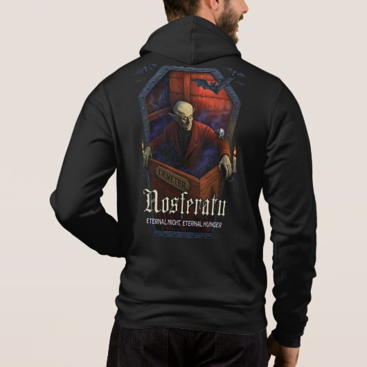 Nosferatu Demeter Coffin Edition Hoodie (Achterkant)