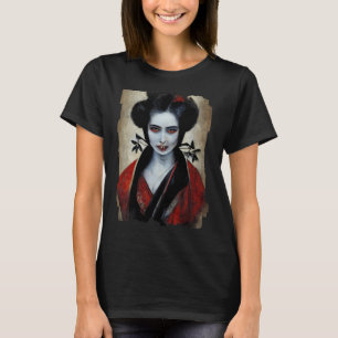 Nosferatu Geisha Portret van een ampier T-shirt