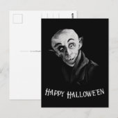 Nosferatu Happy Halloween Briefkaart aanpasbaar (Voorkant / Achterkant)