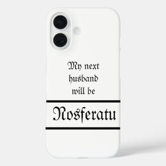 Nosferatu Husband iPhone Case