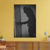 Nosferatu Shadow Movie Still Canvas Afdruk (Insitu (Woonkamer))