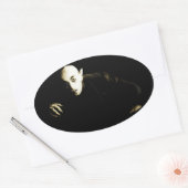 Nosferatu-Stickers Ovale Sticker (Envelop)