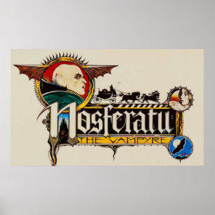 NOSFERATU THE VAMPYRE 1979 HORROR MOVIE POSTER