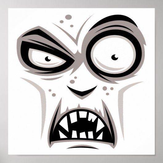 Nosferatu Vampire Face Poster (Voorkant)