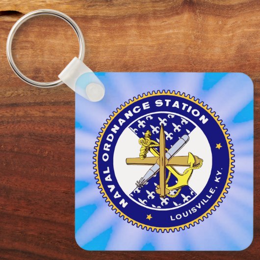 NOSL-Logo/slagschip-Sleutelhanger Sleutelhanger (Voorkant)