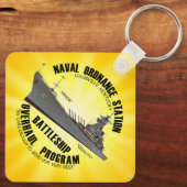 NOSL-Logo/slagschip-Sleutelhanger Sleutelhanger (Achterkant)