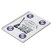 NOSL Mk45 Pistool Spiral Notitieboek (Linkerzijde)