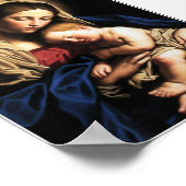 Nossa Senhora e o menino Jesus Poster (Hoek)