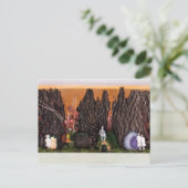 Nostalgia Garden | Aantrekkelijke alcohol 501 Briefkaart (Staand voorkant)