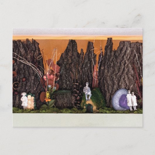 Nostalgia Garden | Aantrekkelijke alcohol 501 Briefkaart (Voorkant)