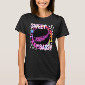 Nostalgia Rainbow Leopard Print Cute Alligator 90s T-shirt (Voorkant)