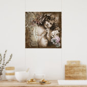 Nostalgic Angel Poster (Keuken)