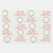 Nostalgic Christmas Wrapping Paper (Voorkant 3)