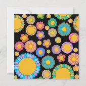 Nostalgic Flora Black Kaart (Achterkant)