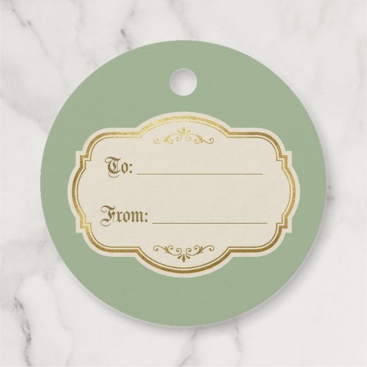 Nostalgic Kitschmas  Bedankjes Labels (Achterkant)