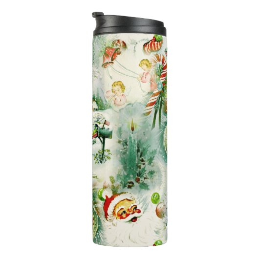 Nostalgic Kitschmas Thermosbeker (Geroteerd rechts)