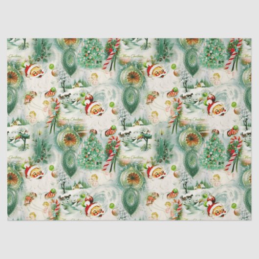 Nostalgic Kitschmas  Tissuepapier (Voorkant)