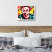 Nostalgie-1 Canvas Afdruk (Insitu (Slaapkamer))