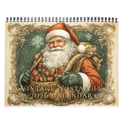 nostalgie 2026 wandkalender kalender (Hoes)