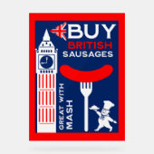 Nostalgie alimentaire britannique des saucisses (Recto)