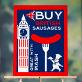 Nostalgie alimentaire britannique des saucisses (Neutre)