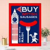 Nostalgie alimentaire britannique des saucisses (Mariage)