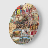 Nostalgie cubaine Horloge Vintage (Angle)