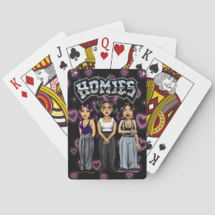 Nostalgie des années 90 Lil Homies Cartes à jouer
