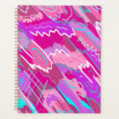 Nostalgie des années 90 Pop Art en Magenta (Devant)